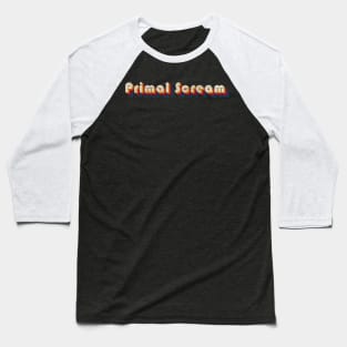 retro vintage Primal Scream Baseball T-Shirt